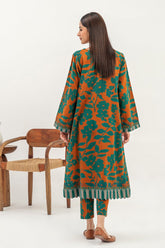 2-Pc Printed Khaddar Shirt with Trouser CPM-3-217